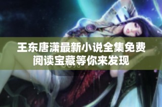 王东唐潇最新小说全集免费阅读宝藏等你来发现