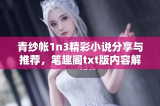 青纱帐1n3精彩小说分享与推荐，笔趣阁txt版内容解析详解