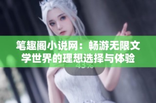笔趣阁小说网：畅游无限文学世界的理想选择与体验