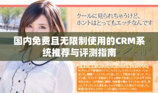 国内免费且无限制使用的CRM系统推荐与评测指南