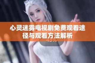 心灵迷雾电视剧免费观看途径与观看方法解析