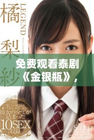 免费观看泰剧《金银瓶》，带你领略精彩剧情与人物关系