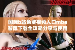 国际b站免费视频入口mba智库下载全攻略分享与使用经验指南