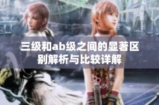 三级和ab级之间的显著区别解析与比较详解