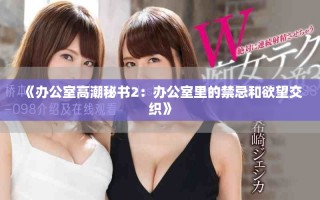 《办公室高潮秘书2：办公室里的禁忌和欲望交织》
