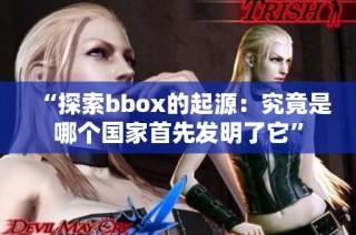 “探索bbox的起源：究竟是哪个国家首先发明了它”