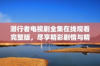 潜行者电视剧全集在线观看完整版，尽享精彩剧情与精彩演绎