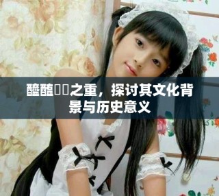 醯醢葅鲊之重，探讨其文化背景与历史意义