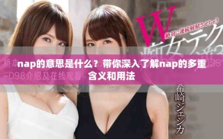 nap的意思是什么？带你深入了解nap的多重含义和用法