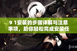 9 1安装的步骤详解与注意事项，助你轻松完成安装任务