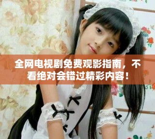 全网电视剧免费观影指南，不看绝对会错过精彩内容！