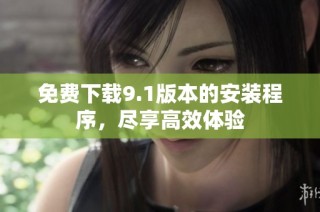 免费下载9.1版本的安装程序，尽享高效体验