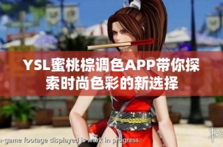 YSL蜜桃棕调色APP带你探索时尚色彩的新选择