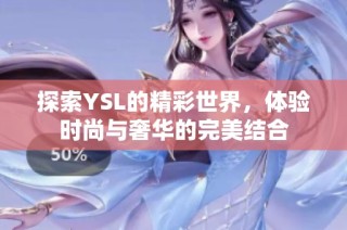 探索YSL的精彩世界，体验时尚与奢华的完美结合