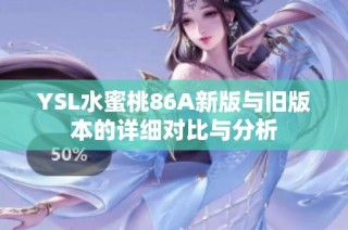 YSL水蜜桃86A新版与旧版本的详细对比与分析