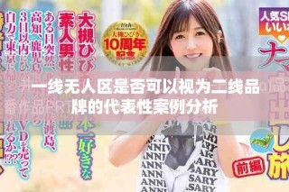 一线无人区是否可以视为二线品牌的代表性案例分析