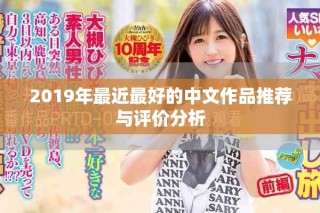 2019年最近最好的中文作品推荐与评价分析