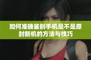 如何准确鉴别手机是不是原封新机的方法与技巧