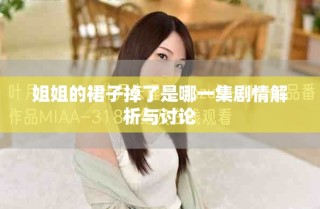 姐姐的裙子掉了是哪一集剧情解析与讨论