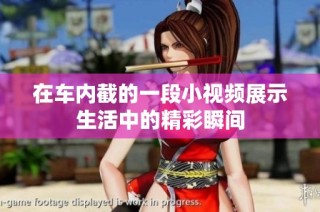 在车内截的一段小视频展示生活中的精彩瞬间