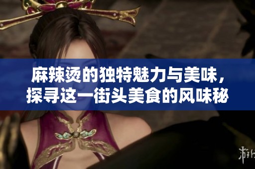 麻辣烫的独特魅力与美味，探寻这一街头美食的风味秘密