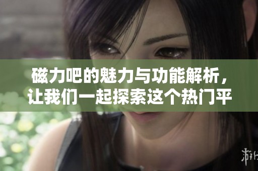 磁力吧的魅力与功能解析，让我们一起探索这个热门平台的独特之处