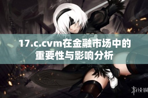 17.c.cvm在金融市场中的重要性与影响分析