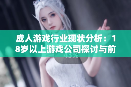 成人游戏行业现状分析：18岁以上游戏公司探讨与前景展望
