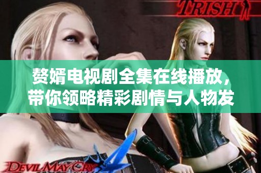 赘婿电视剧全集在线播放，带你领略精彩剧情与人物发展