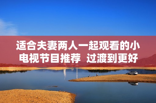 适合夫妻两人一起观看的小电视节目推荐  过渡到更好的乐趣