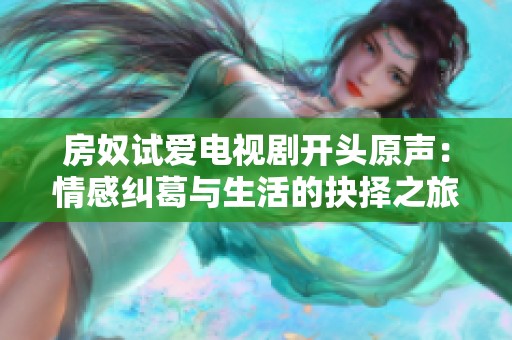 房奴试爱电视剧开头原声：情感纠葛与生活的抉择之旅