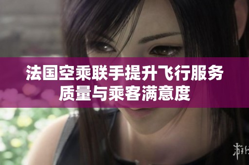 法国空乘联手提升飞行服务质量与乘客满意度