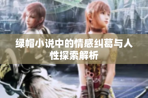 绿帽小说中的情感纠葛与人性探索解析
