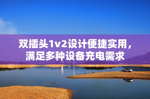 双插头1v2设计便捷实用，满足多种设备充电需求