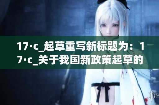 17·c_起草重写新标题为：17·c_关于我国新政策起草的详细分析与展望