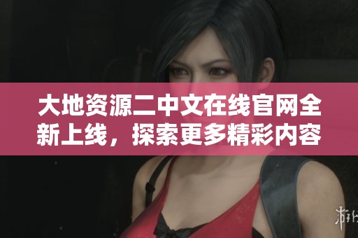 大地资源二中文在线官网全新上线，探索更多精彩内容与服务