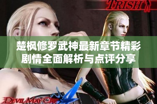 楚枫修罗武神最新章节精彩剧情全面解析与点评分享