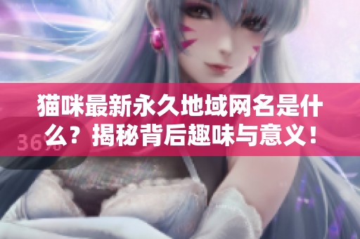 猫咪最新永久地域网名是什么？揭秘背后趣味与意义！