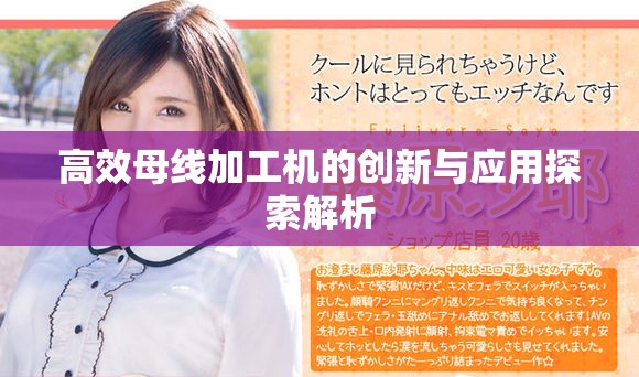 高效母线加工机的创新与应用探索解析