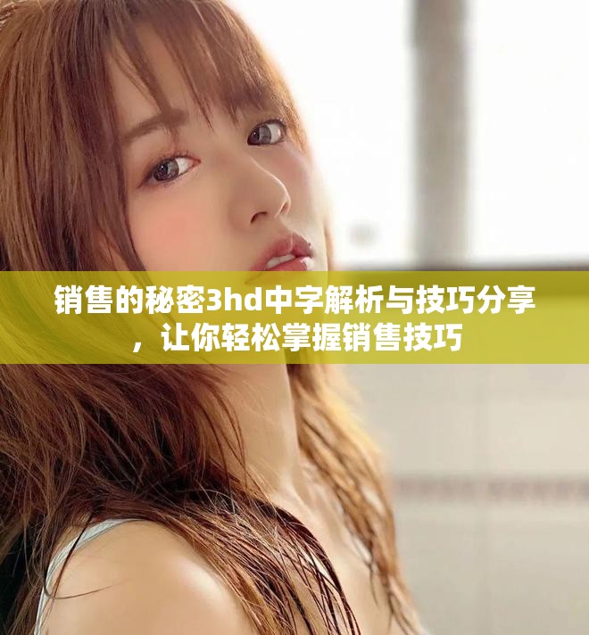 销售的秘密3hd中字解析与技巧分享，让你轻松掌握销售技巧