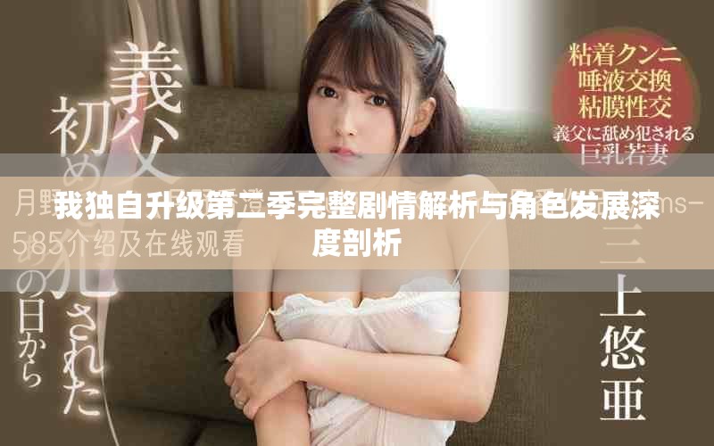 我独自升级第二季完整剧情解析与角色发展深度剖析