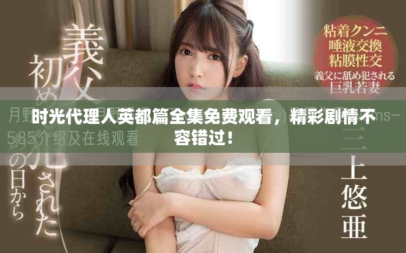 时光代理人英都篇全集免费观看，精彩剧情不容错过！