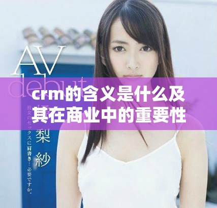 crm的含义是什么及其在商业中的重要性分析