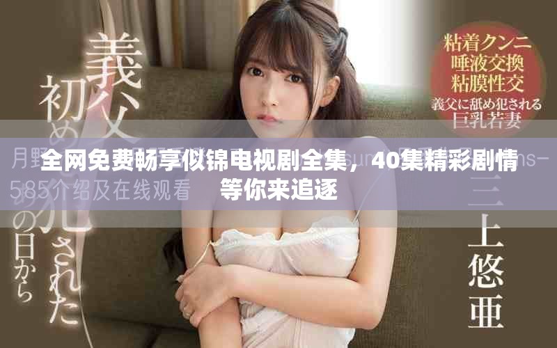 全网免费畅享似锦电视剧全集，40集精彩剧情等你来追逐